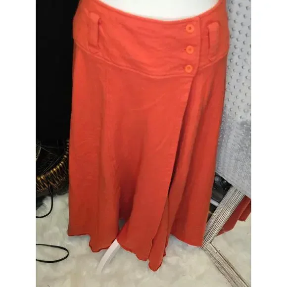 Vintage 70s Wool Wrap Maxi Skirt Size 12 - Picture 3 of 4